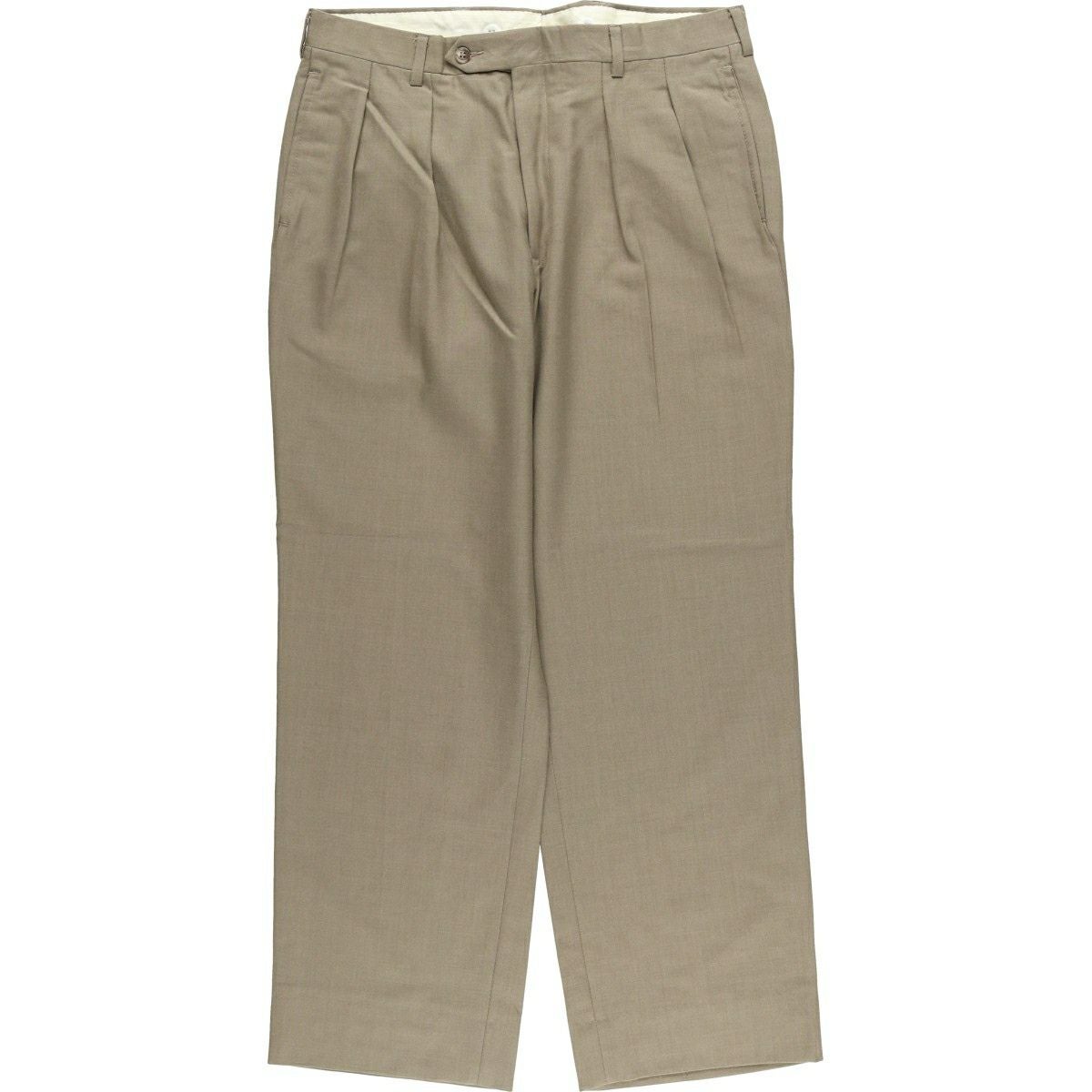 古着 90年代 ジョスエーバンク JOS.A.BANK ツータック ウールパンツ