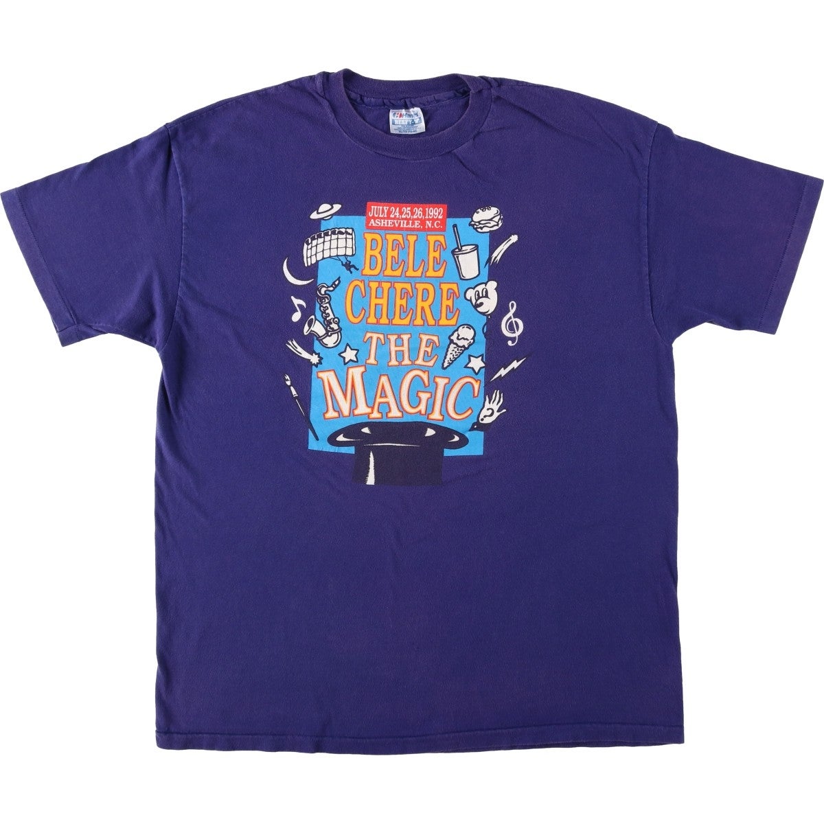 古着 90年代 ヘインズ Hanes BEEFY-T 青タグ カレッジTシャツ USA製