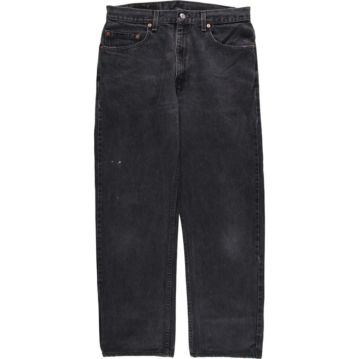 USA製 90s リーバイス 550 ブラックデニム W34 オレンジタブ 墨黒 古着 90年代 リーバイス Levis 550 オレンジタブ ブラックデニム