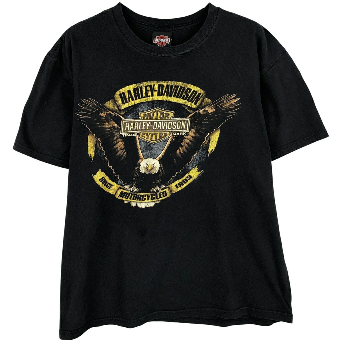 古着 00年代 ハーレーダビッドソン Harley-Davidson 鷲柄 イーグル柄