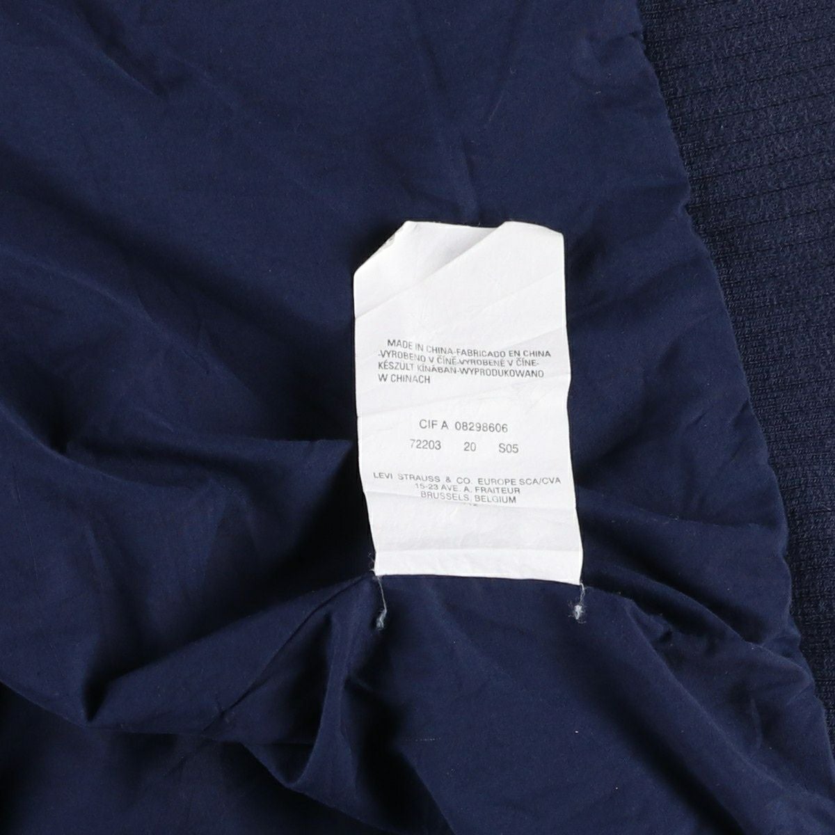 古着 00年代 リーバイス Levis RED TAB コットンブルゾン メンズL相当