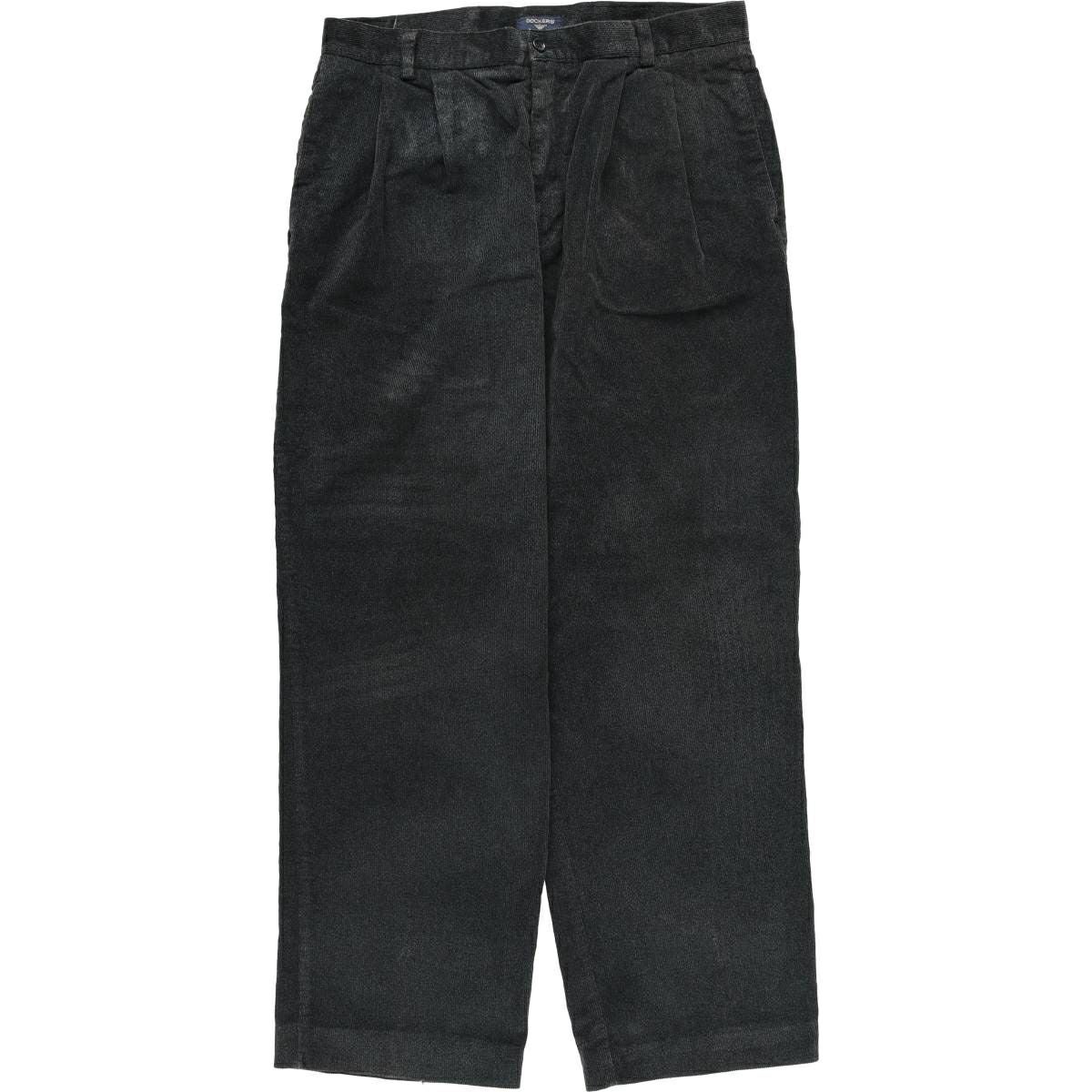 古着 ドッカーズ DOCKERS RECODE ツータック コーデュロイパンツ