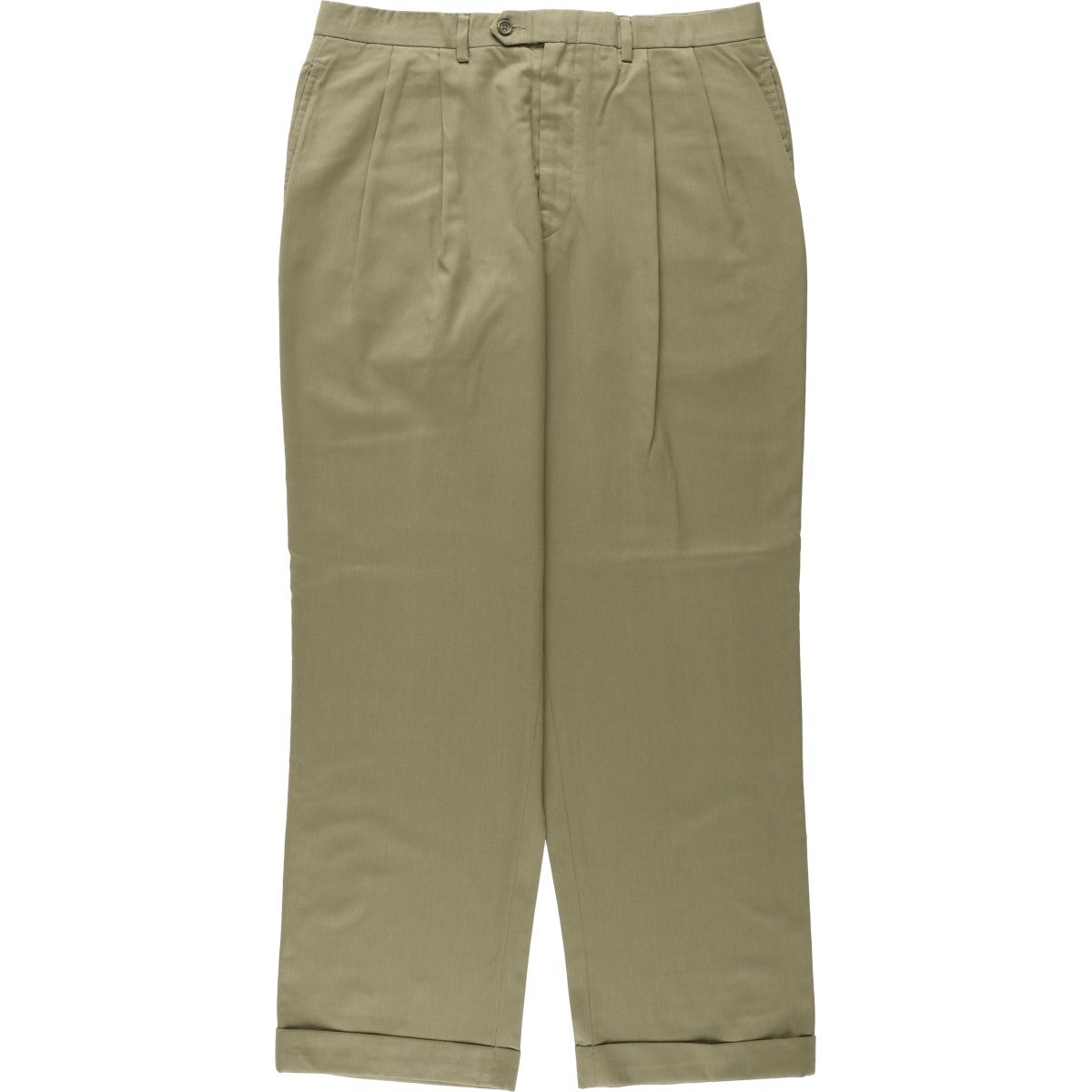 古着 ラルフローレン Ralph Lauren LAUREN ローレン SUPER 100'S ツータック ウールパンツ スラックス メンズw34相当/eaa622118 古着 ラルフローレン Ralph Lauren LAUREN ローレン SUPER 100S