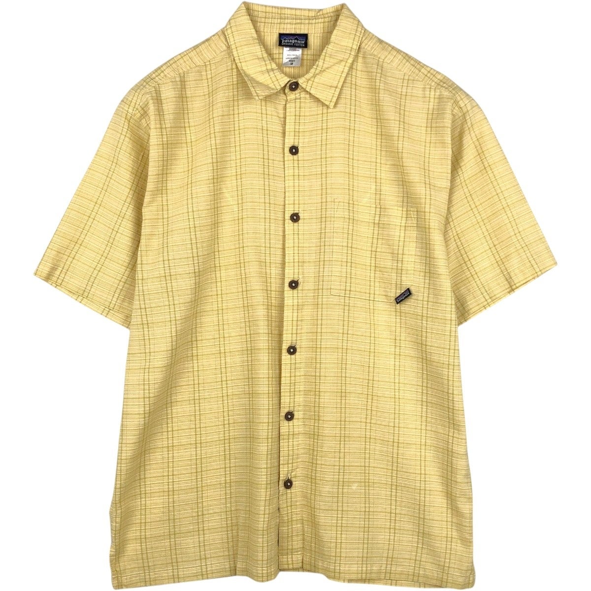 古着 パタゴニア Patagonia ORGANIC COTTON オーガニックコットン 52920SS 半袖 コットン チェックシャツ ボックスシャツ メンズM相当/eaa659102 古着 パタゴニア patagonia ORGANIC COTTON オーガニックコットン