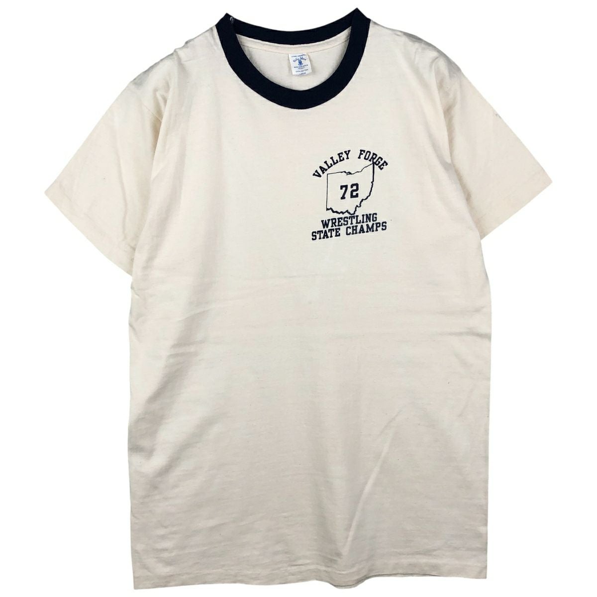 古着 80年代 ベルバシーン VELVA SHEEN リンガーTシャツ USA製 メンズL