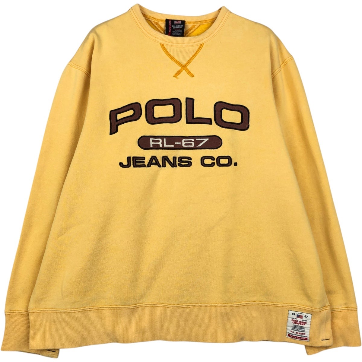 古着 ラルフローレン Ralph Lauren R.LAUREN POLO JEANS COMPANY ロゴ