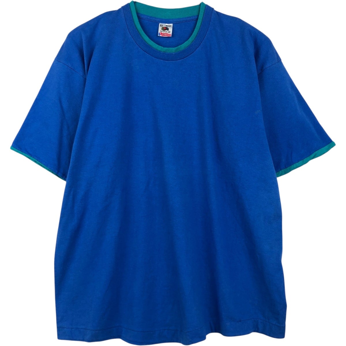 古着 90年代 フルーツオブザルーム FRUIT OF THE LOOM 無地Tシャツ USA