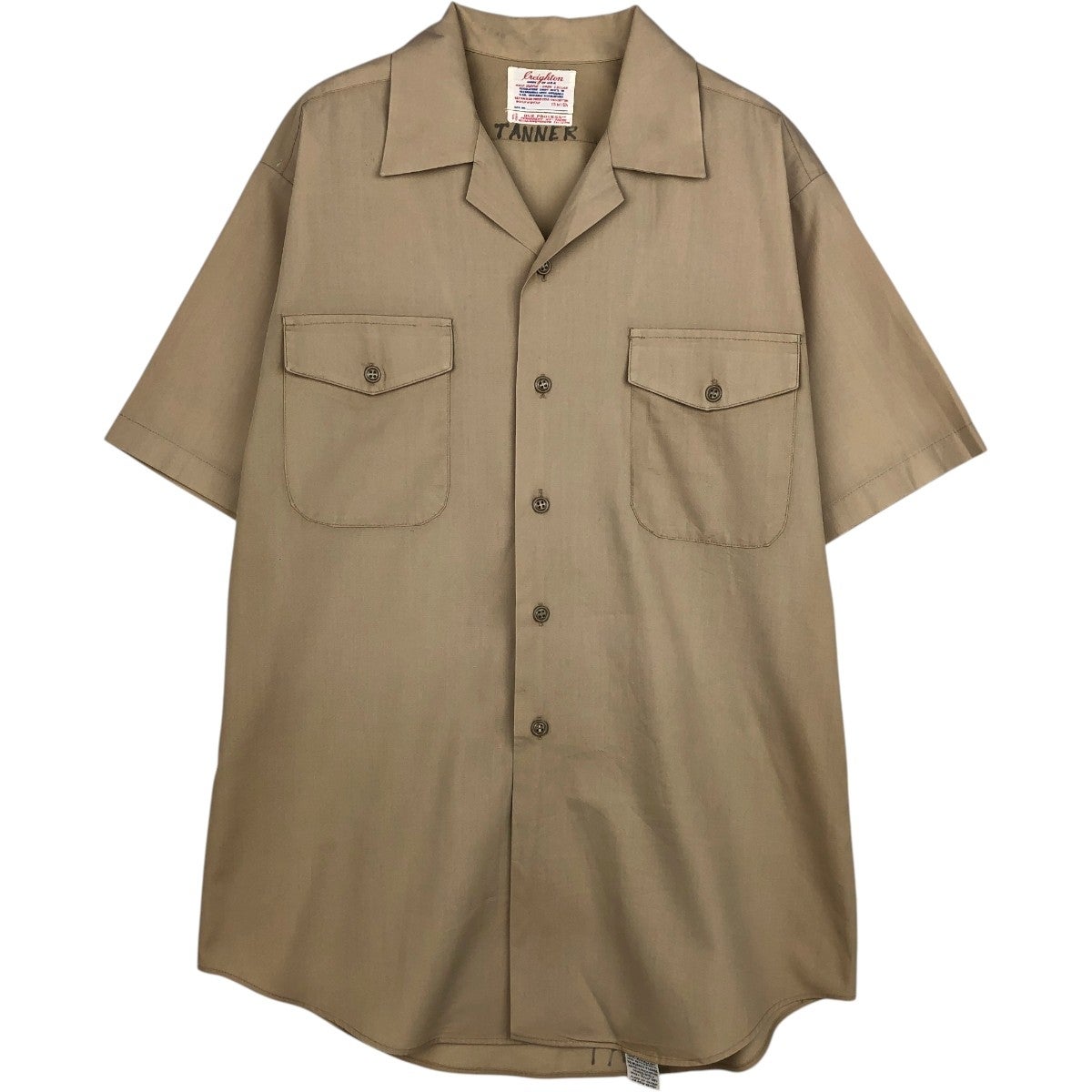 古着 60年代 Mark Twain SPORTSMAN DON CARTER オープンカラー