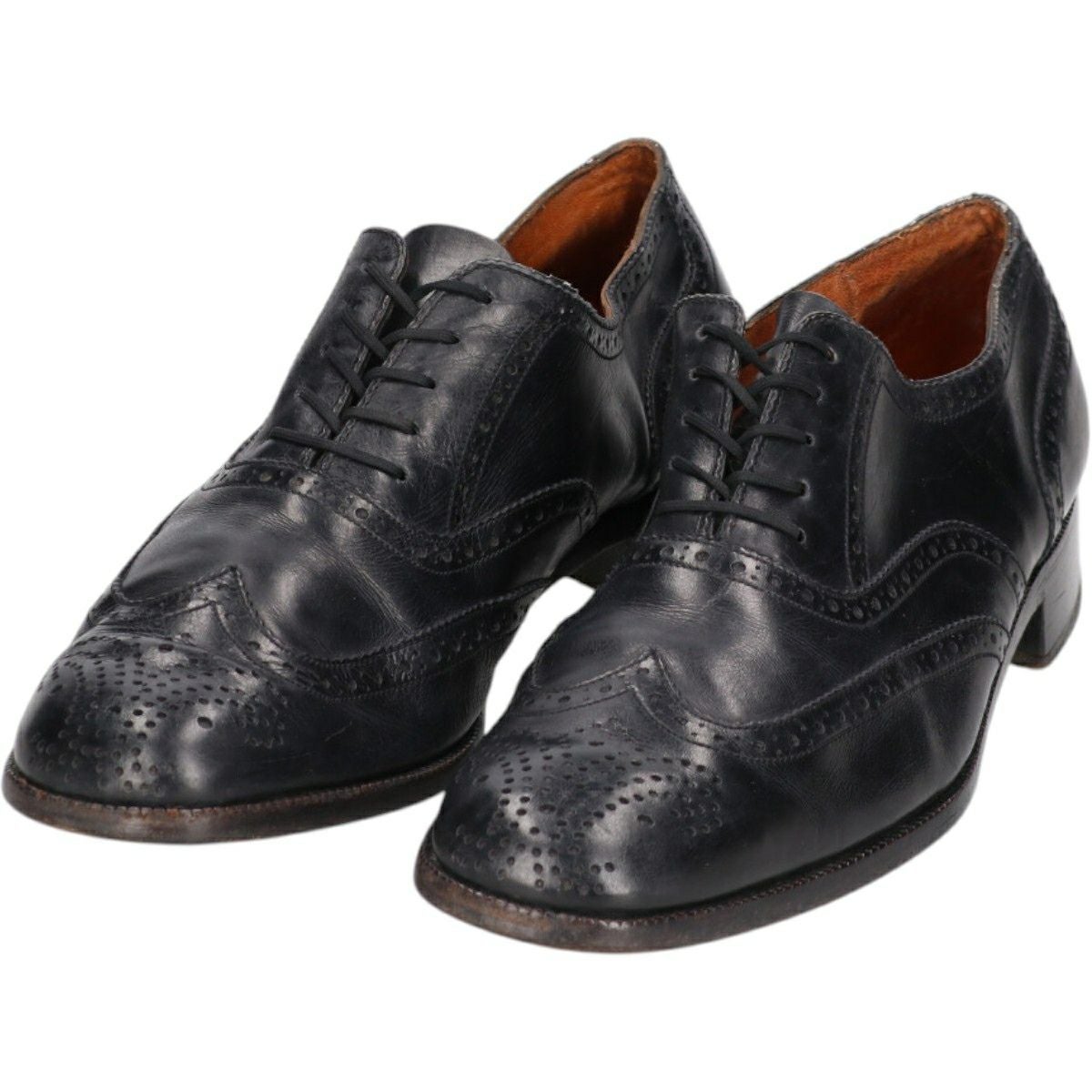 古着 クロケットアンドジョーンズ CROCKETT & JONES スエード ウイング