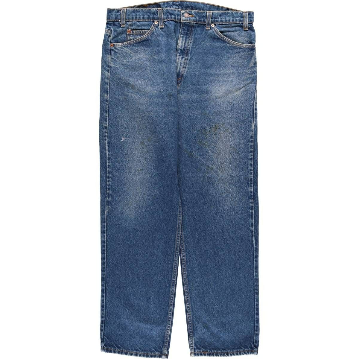 古着 90年代 リーバイス Levis 505 REGULAR FIT STRAIGHT LEG オレンジ