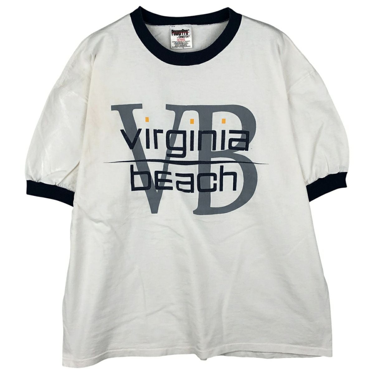 古着 90年代 オニータ ONEITA PowerPro リンガーTシャツ メンズXL相当