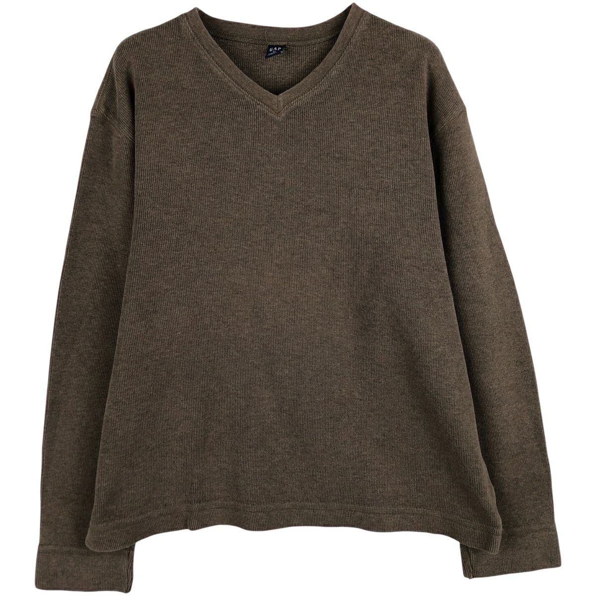古着 ギャップ GAP サーマルロンT ハニカム メンズL相当 /eaa585391
