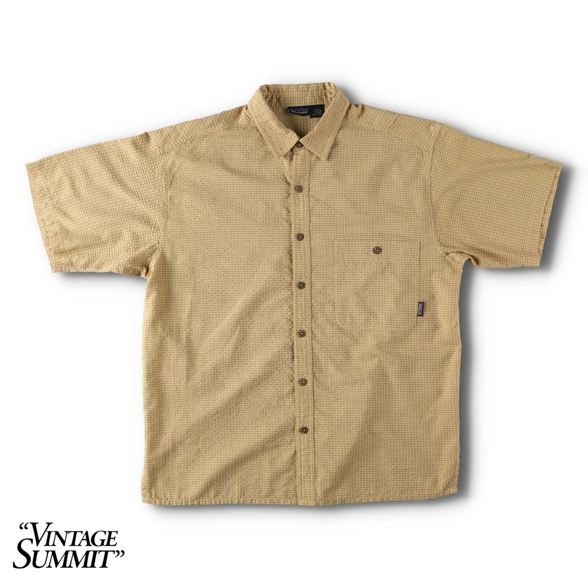 古着 90年代 パタゴニア patagonia A/Cシャツ リーフ/フィッシュボーン