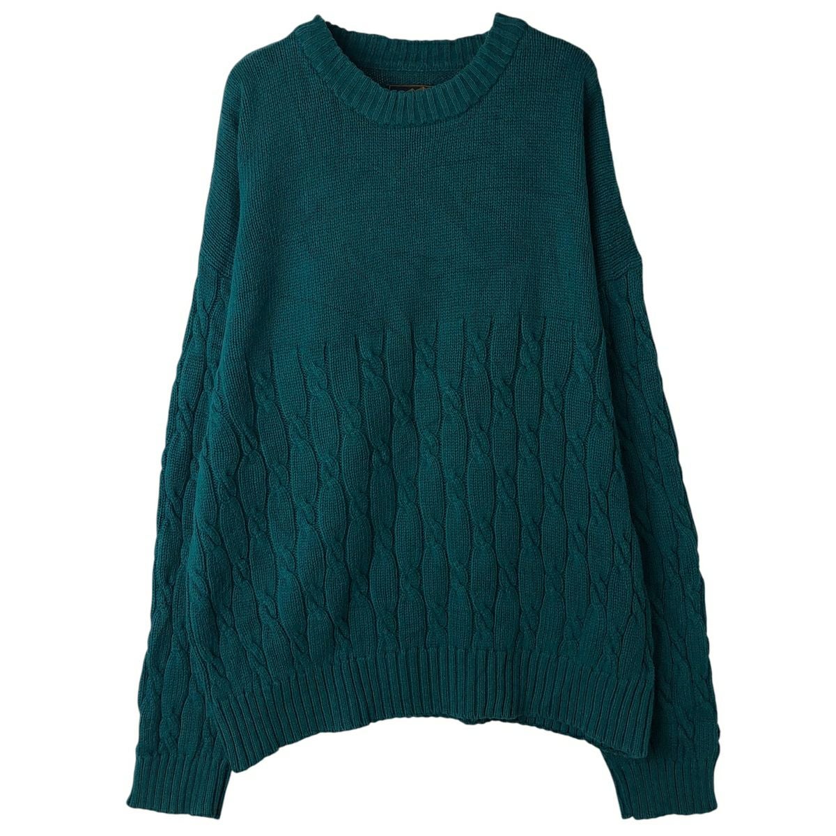 古着 80～90年代 エディーバウアー Eddie Bauer 黒タグ コットンニット