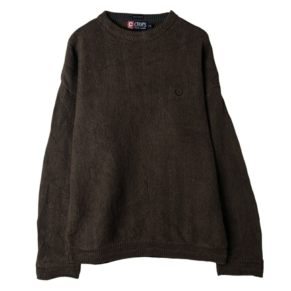 古着 ラルフローレン Ralph Lauren CHAPS チャップス コットンニット