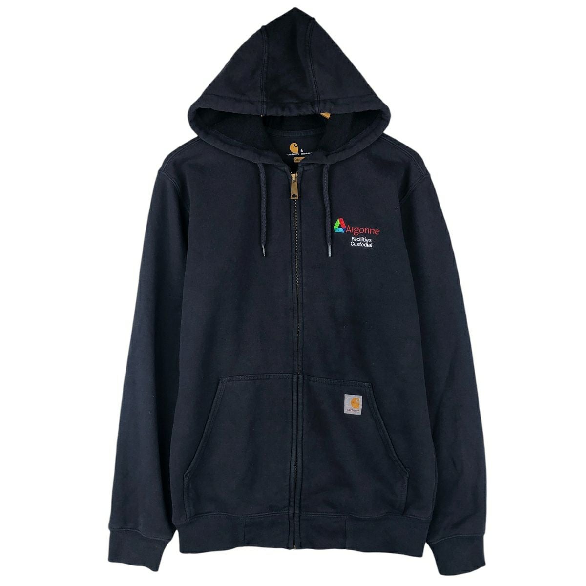 古着 カーハート Carhartt スウェットフルジップパーカー メンズL相当