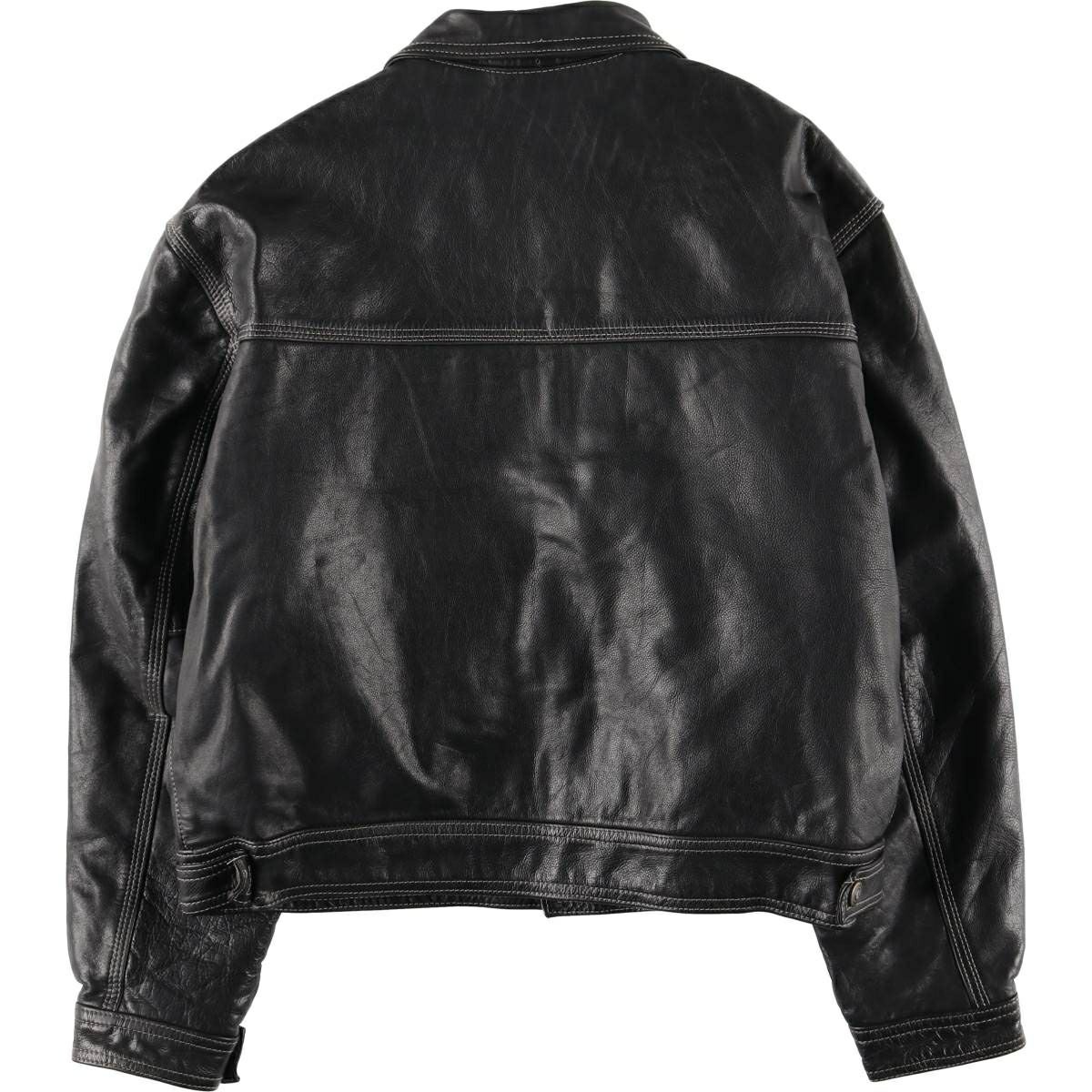 古着 80～90年代 Butterfly Styl トラッカージャケット レザー