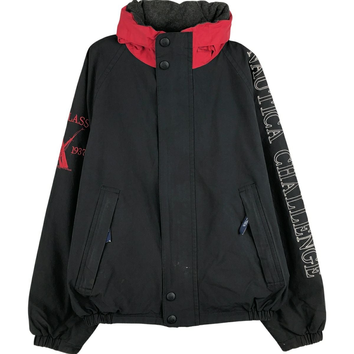 古着 90年代 ノーティカ NAUTICA Vネック コットンニットセーター