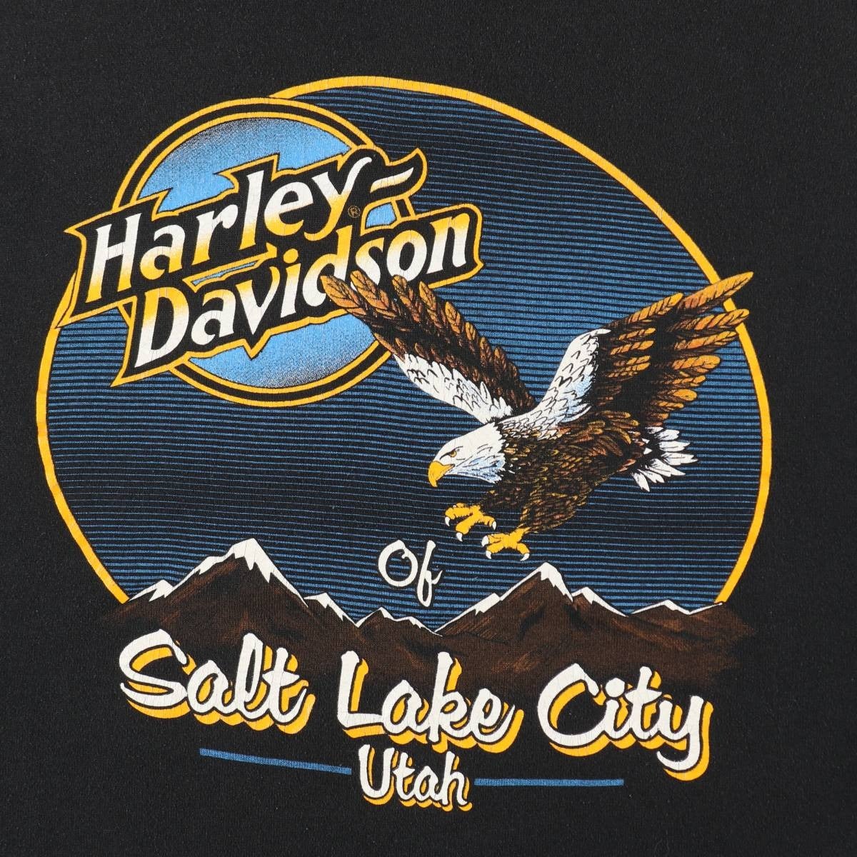 古着 90～00年代 ハーレーダビッドソン Harley-Davidson 鷲柄 イーグル