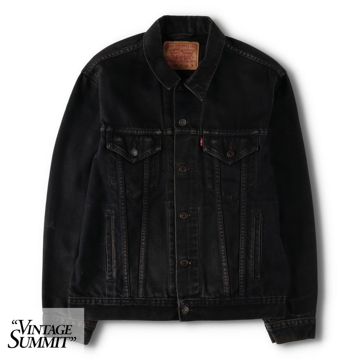 古着 90年代 リーバイス Levis 70503-0285 ブラック デニムジャケット