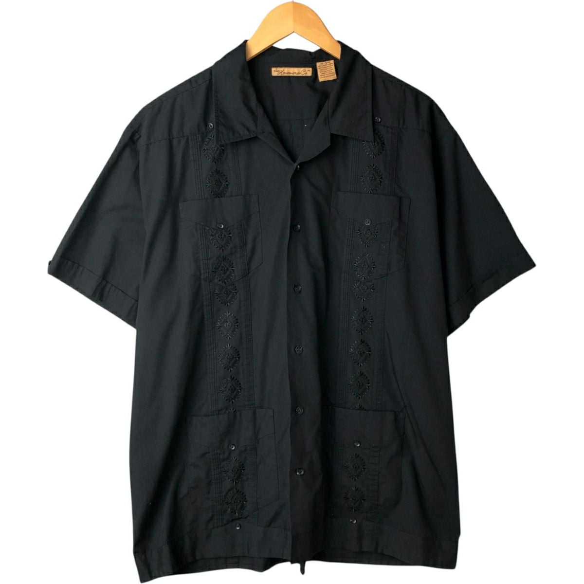 古着 the Havanera Co. 半袖 オープンカラー メキシカンシャツ