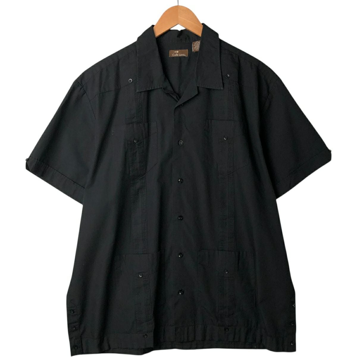 古着 The Havanera Shirt Co. 半袖 オープンカラー メキシカンシャツ