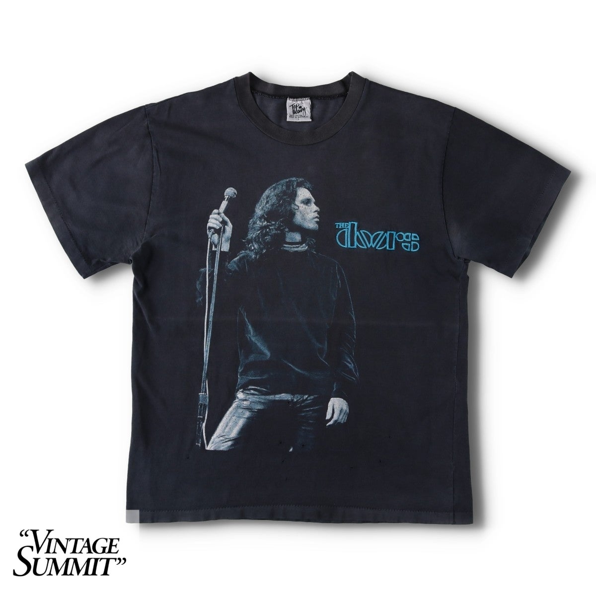 90sヴィンテージ ジムモリソン パロディバンドTシャツ ERAZOR BITS 古着 90年代 Top Heavy THE DOORS ドアーズ ジムモリソン バンドT
