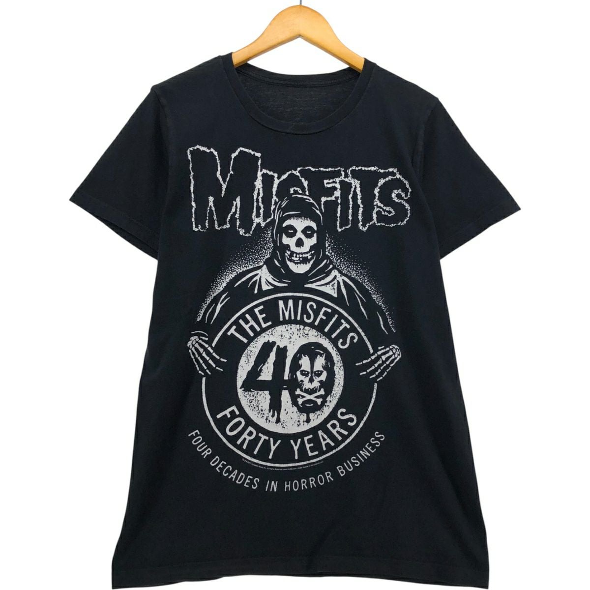 古着 MISFITS ミスフィッツ ドクロ柄 スカル柄 バンドTシャツ バンT