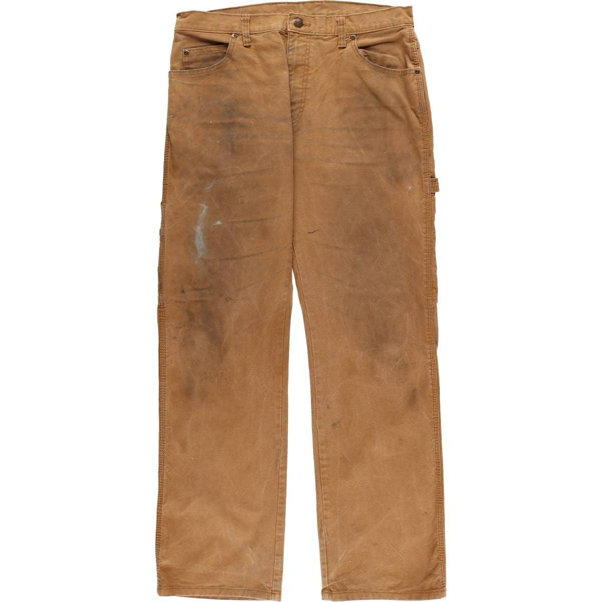 古着 ディッキーズ Dickies ダックペインターパンツ メンズw34相当