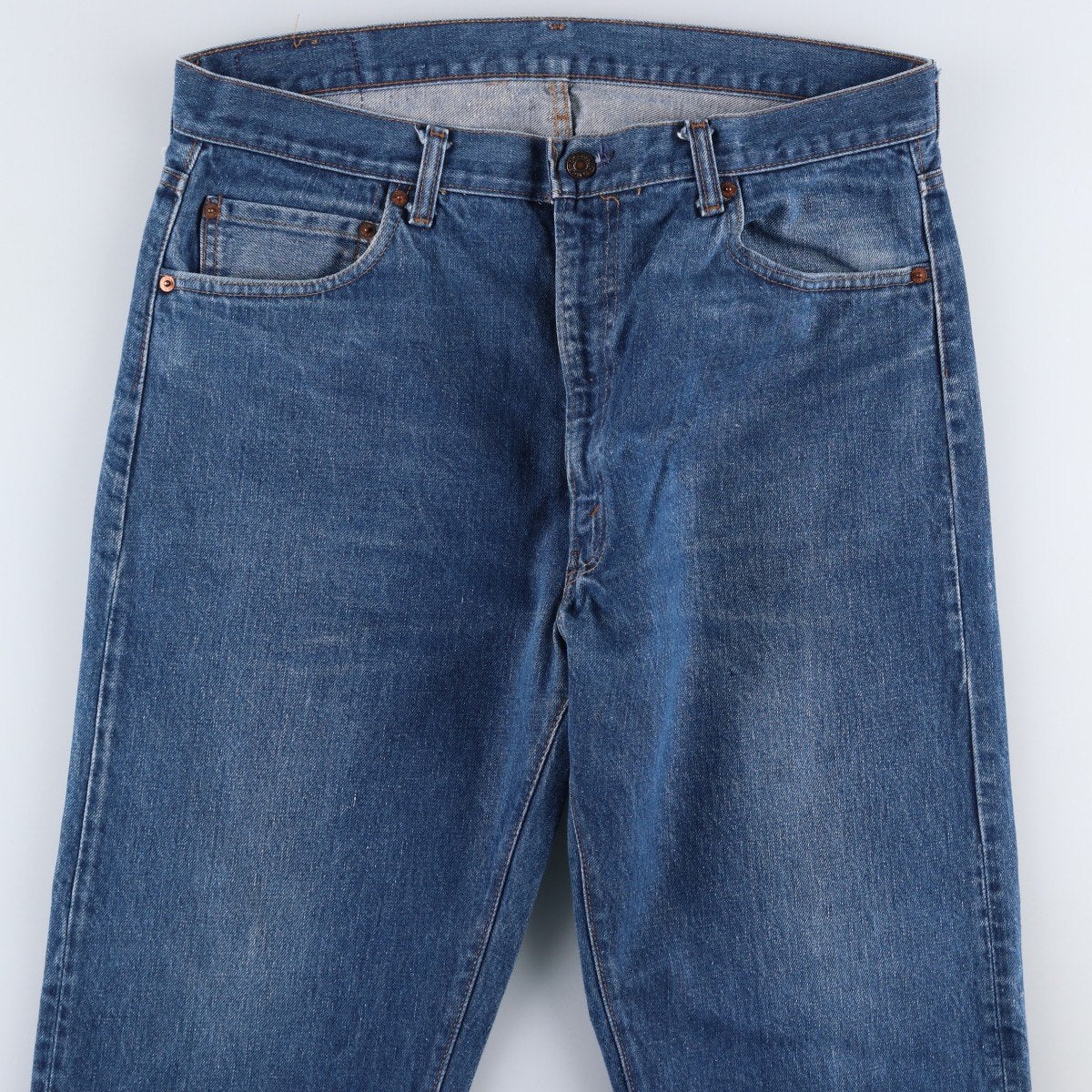 古着 70年代 リーバイス Levis 505-0217 66後期 ボタン裏 8 テーパード