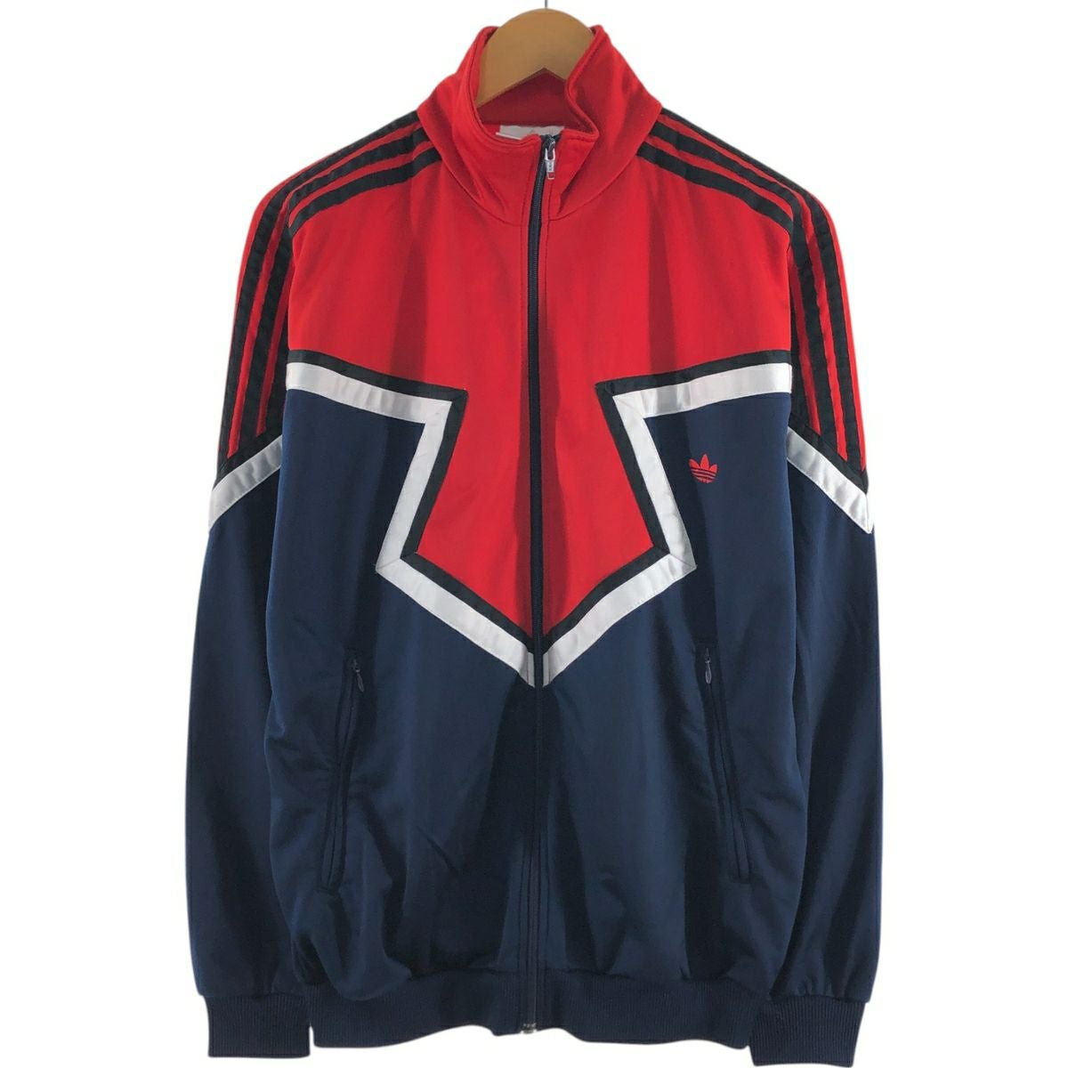 古着 80年代 アディダス adidas ジャージ トラックジャケット メンズM