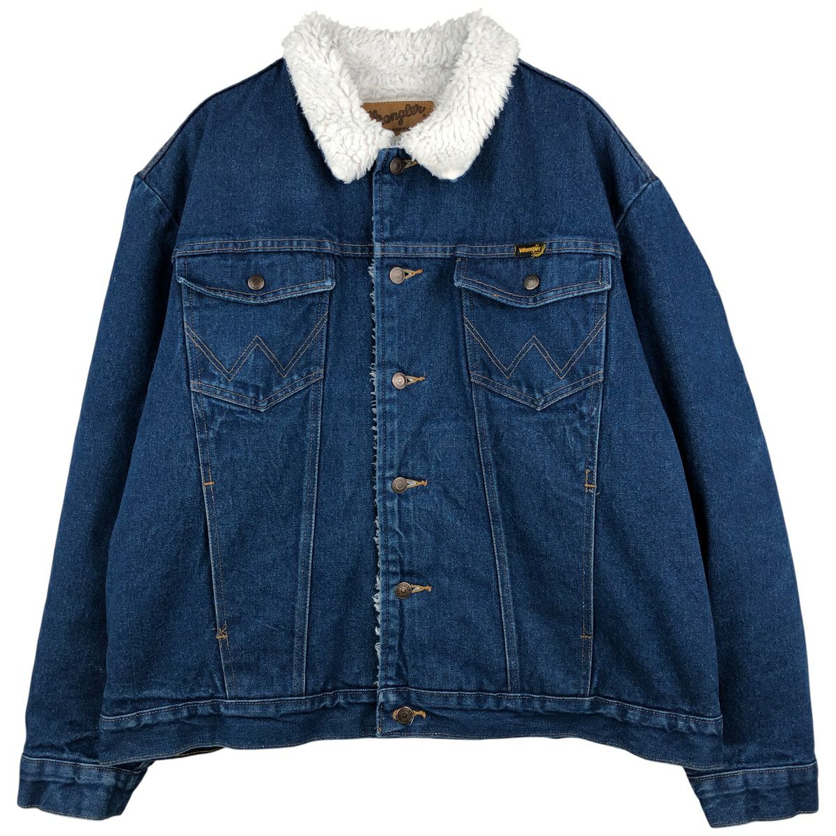 古着 80年代 ラングラー Wrangler ワンポイントロゴスウェットシャツ