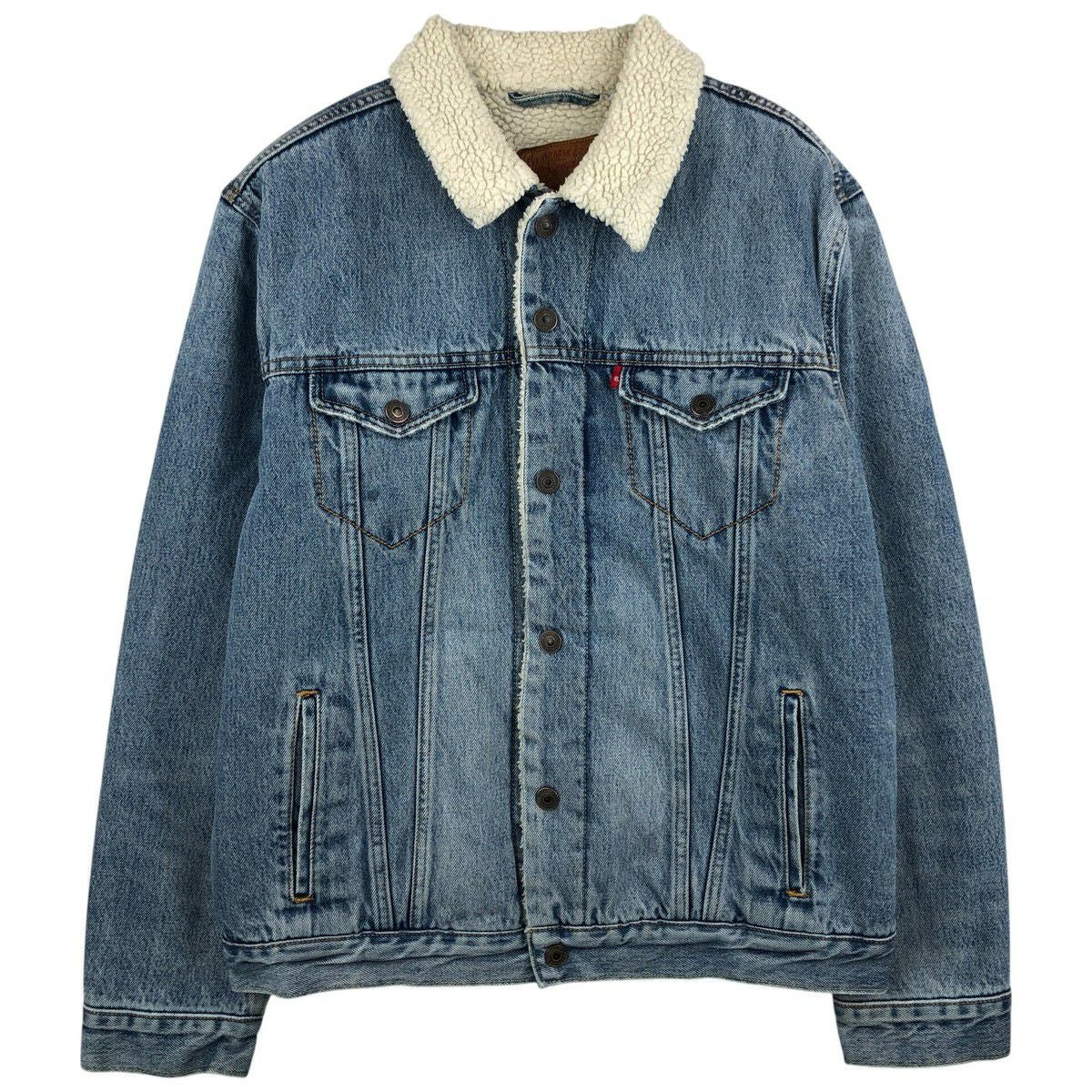 古着 90年代 リーバイス Levis 70491-04 デニムベスト メンズL相当