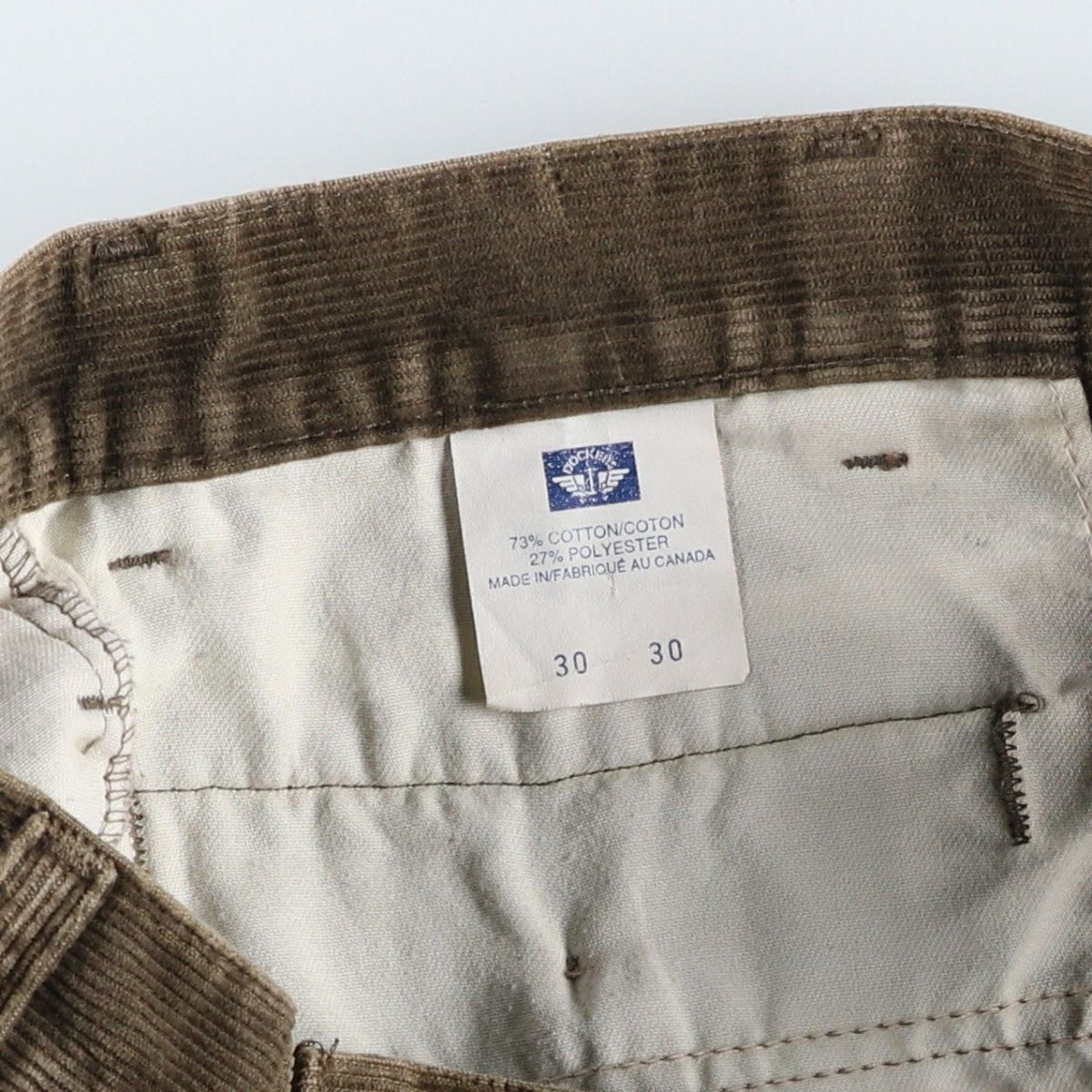 古着 90年代～ ドッカーズ DOCKERS ツータック コーデュロイパンツ