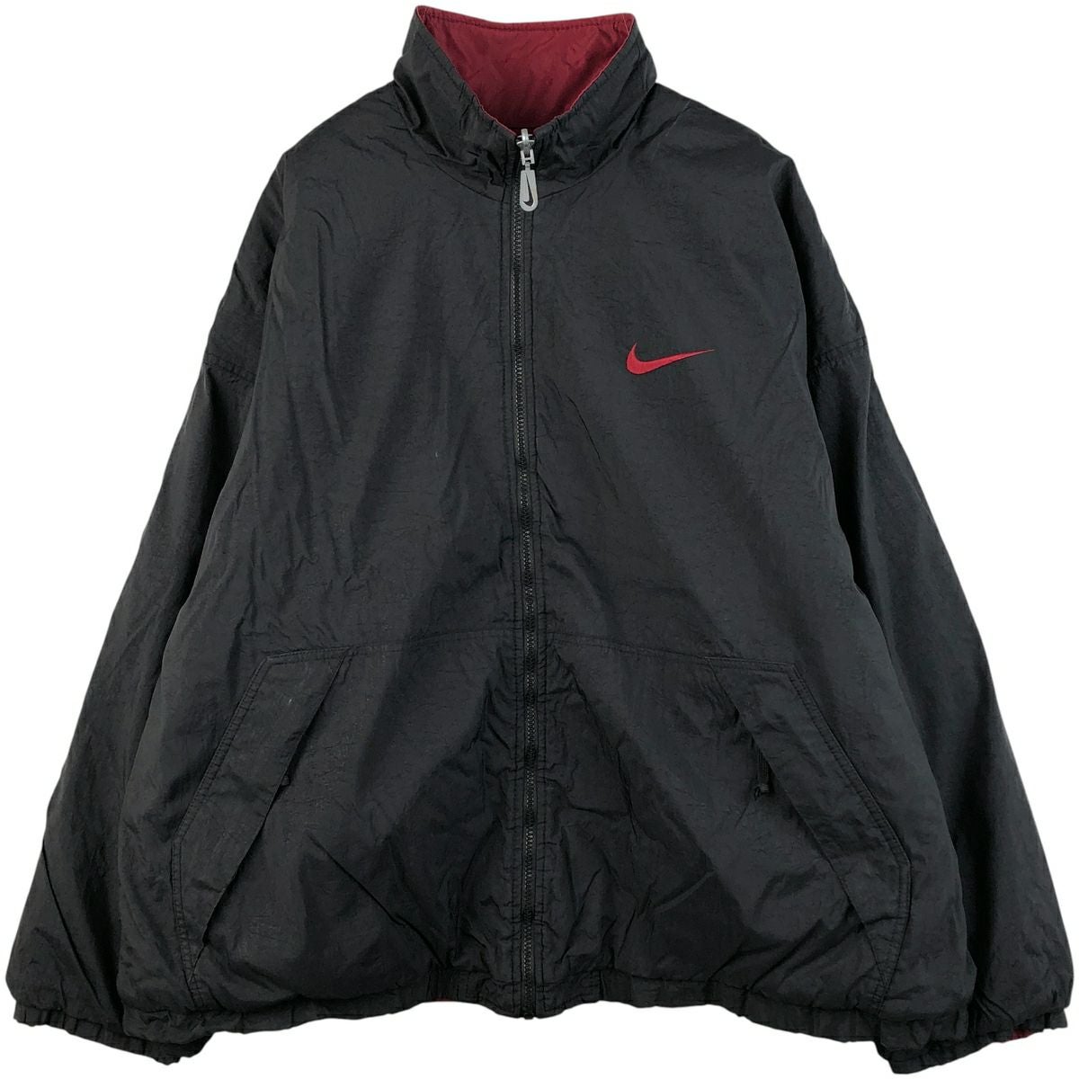 古着 90年代 ナイキ NIKE バックロゴ 中綿ジャケット パファー