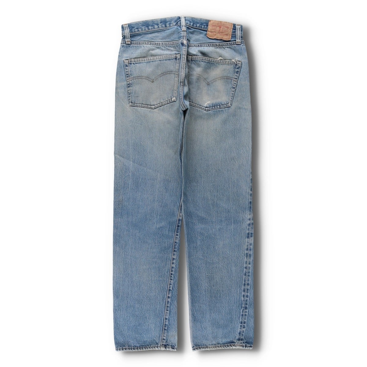 古着 80年代 リーバイス Levis 501 66後期 赤耳 セルビッチ ボタン裏 6
