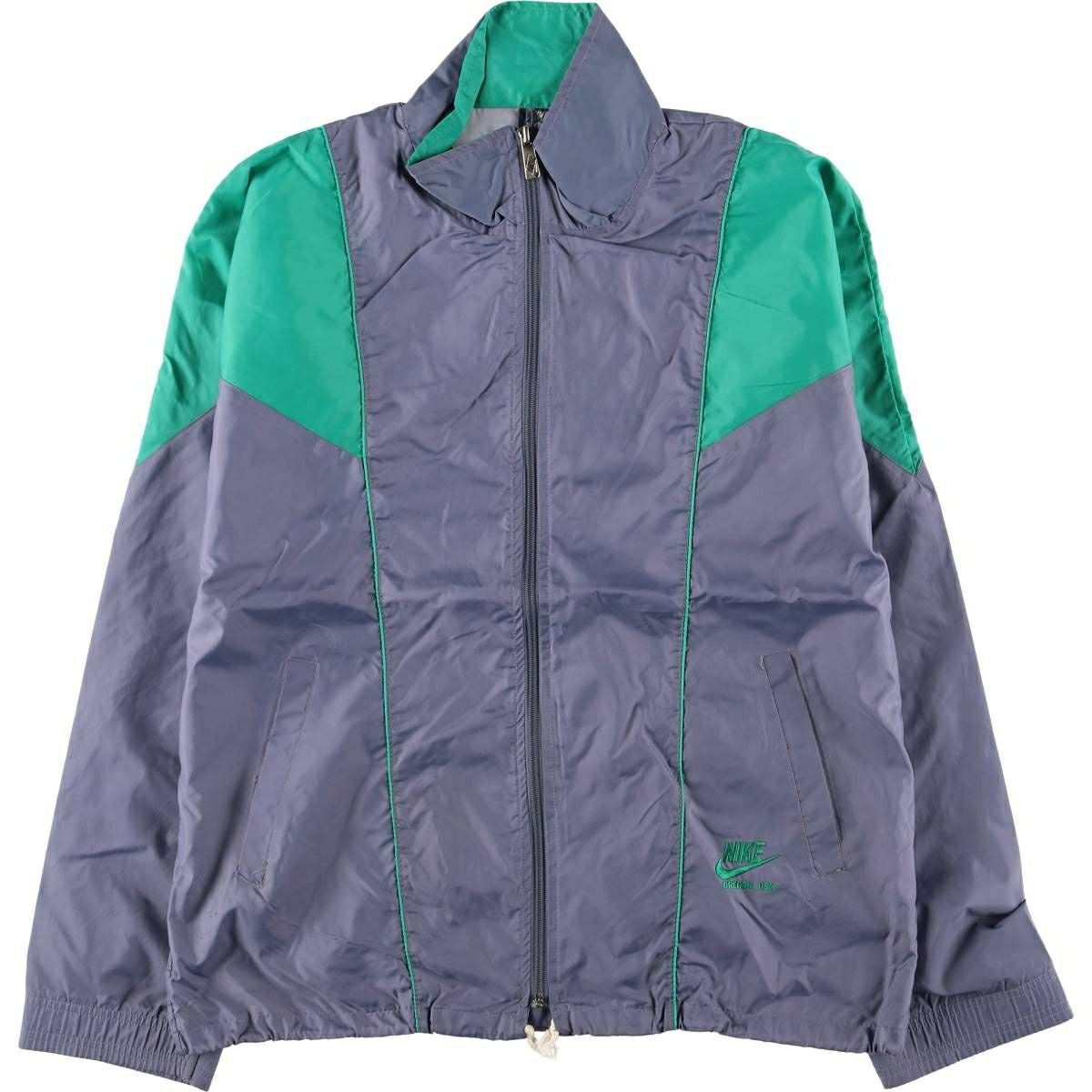 古着 90年代 ナイキ NIKE 銀タグ 総柄 リップストップ ナイロン