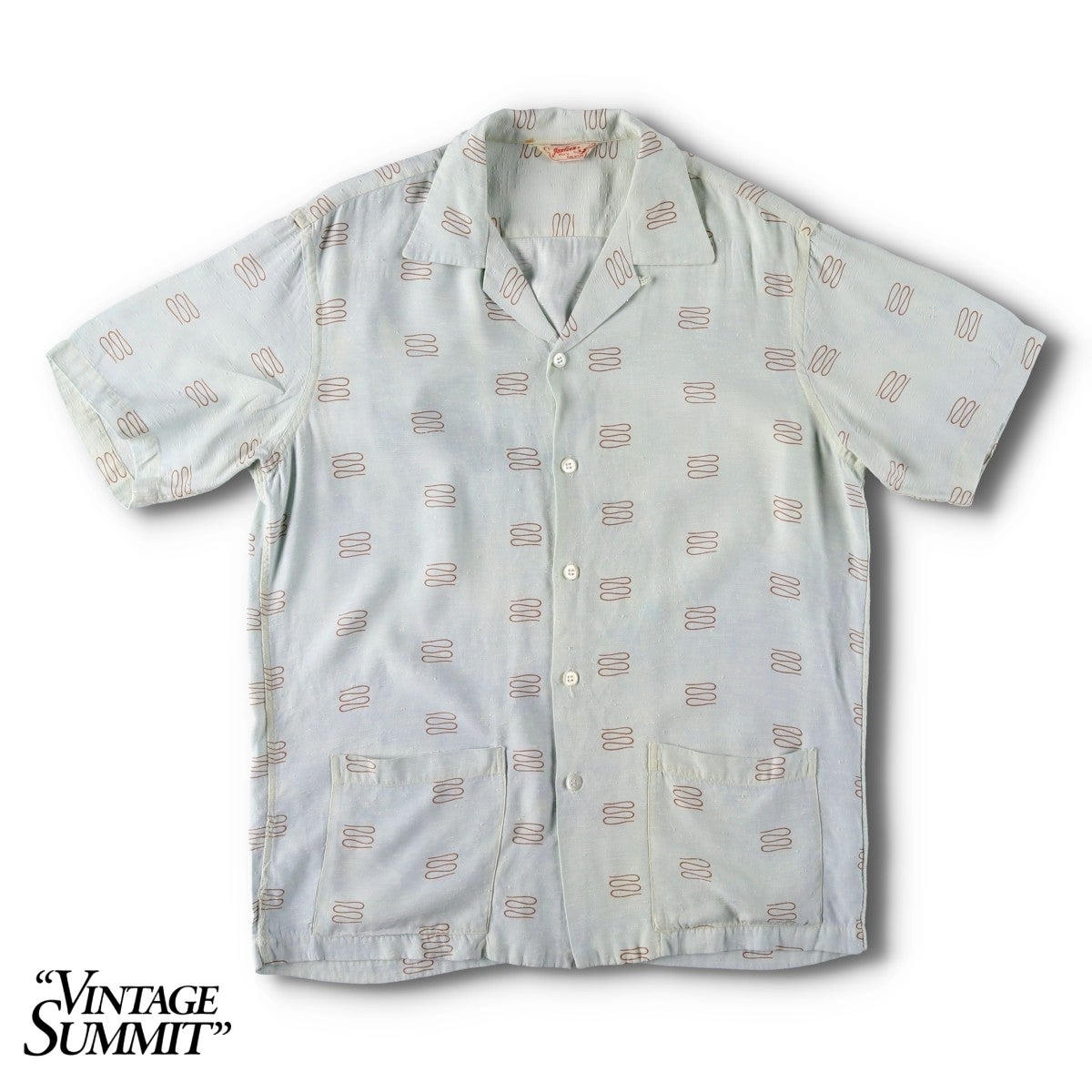 古着 60年代 Mark Twain SPORTSMAN DON CARTER オープンカラー