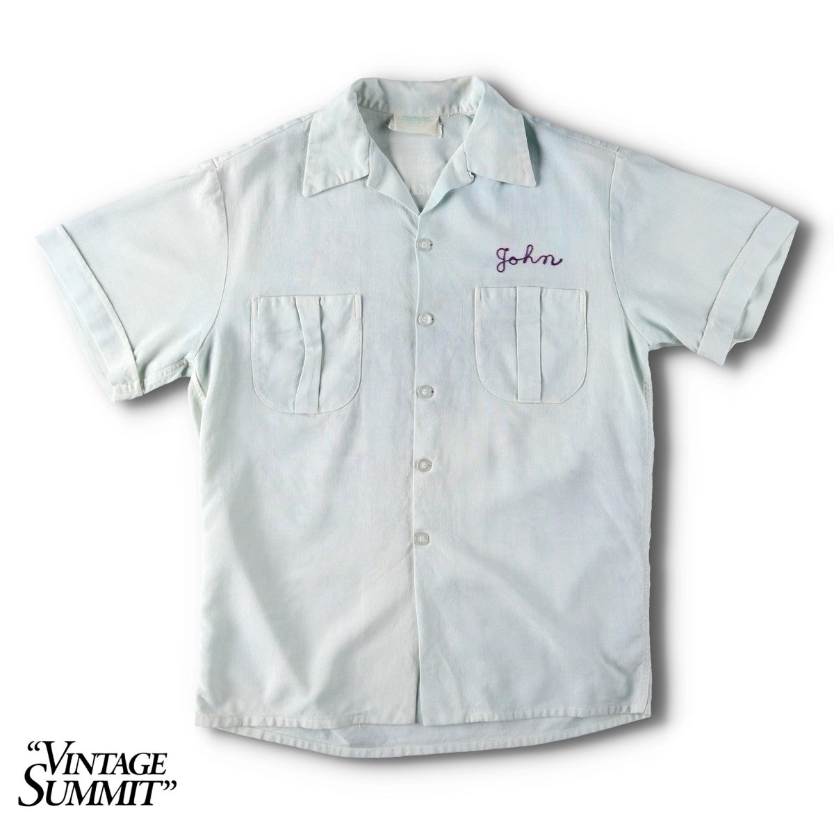 古着 60年代 Mark Twain SPORTSMAN DON CARTER オープンカラー