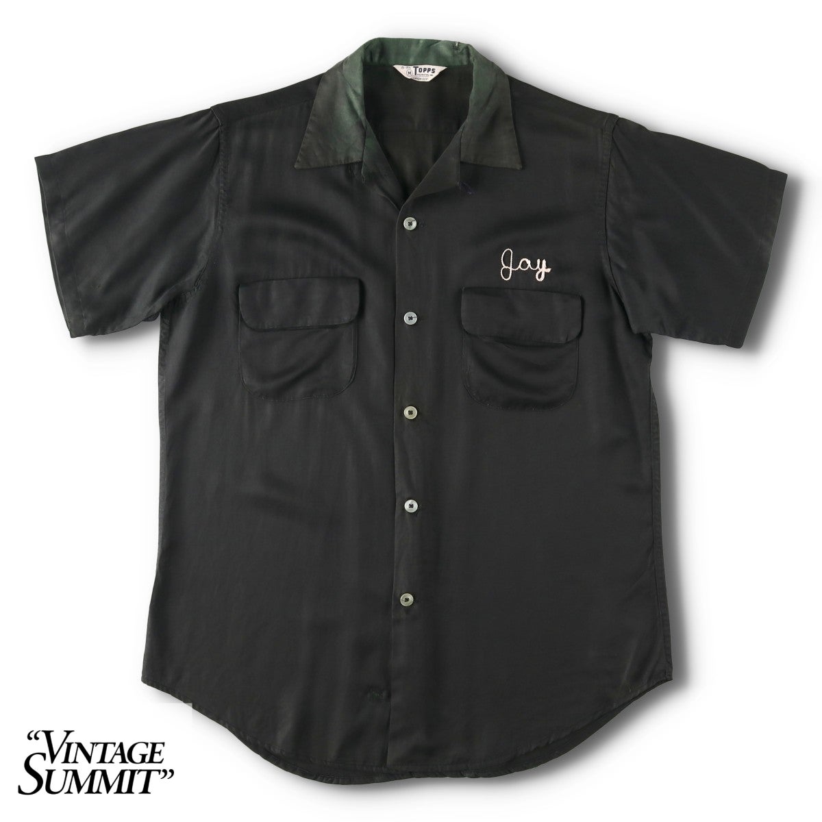 古着 60年代 Mark Twain SPORTSMAN DON CARTER オープンカラー