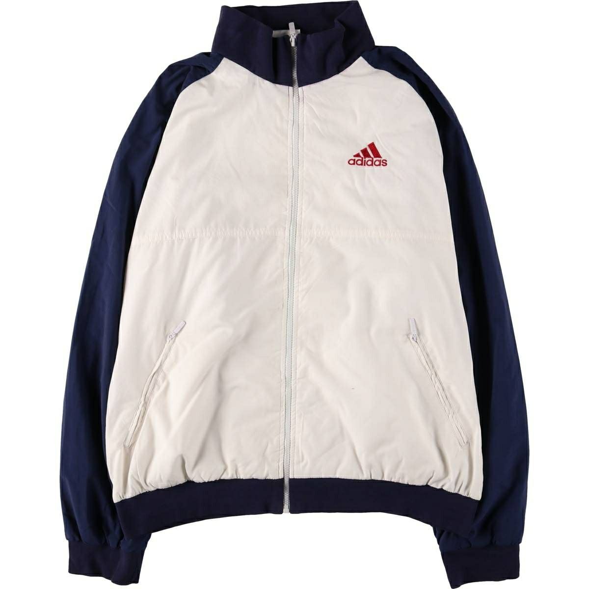 古着 90年代 アディダス adidas バックロゴ ウインドブレーカー メンズ