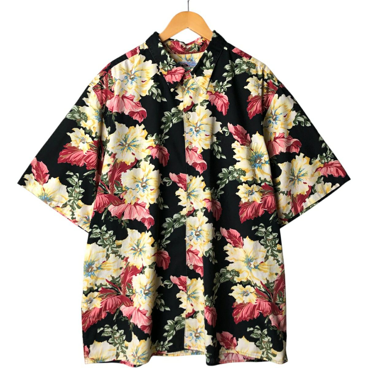 古着 90年代 レインスプーナー REYNSPOONER GENUINE MERCHANDISE 総柄