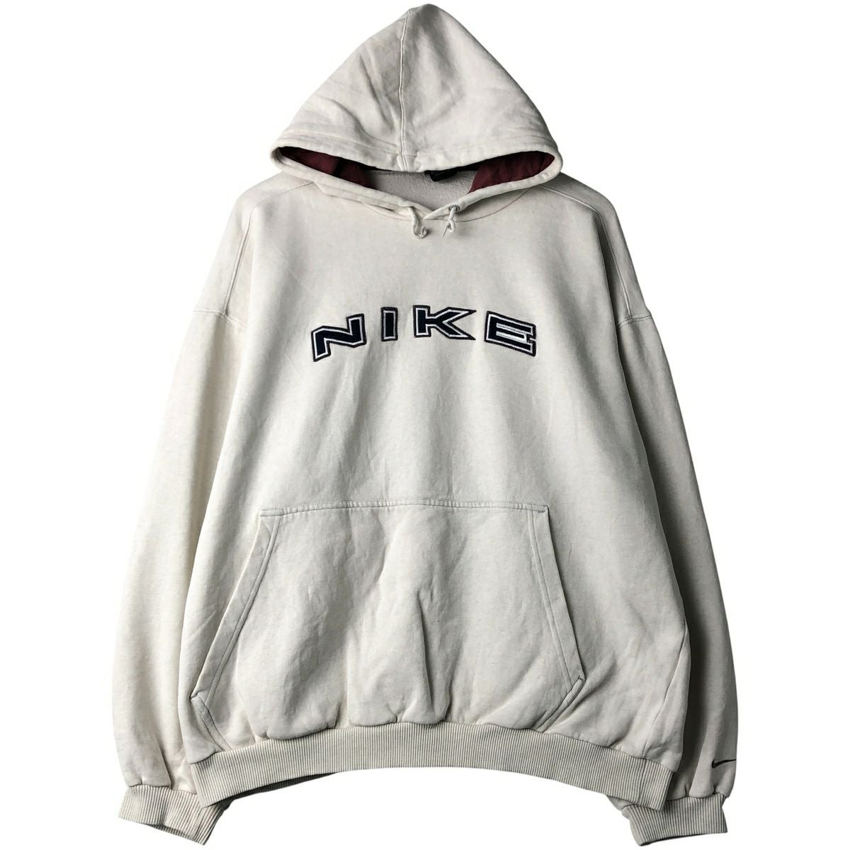 古着 90年代 ナイキ NIKE 銀タグ スウェットプルオーバーパーカー