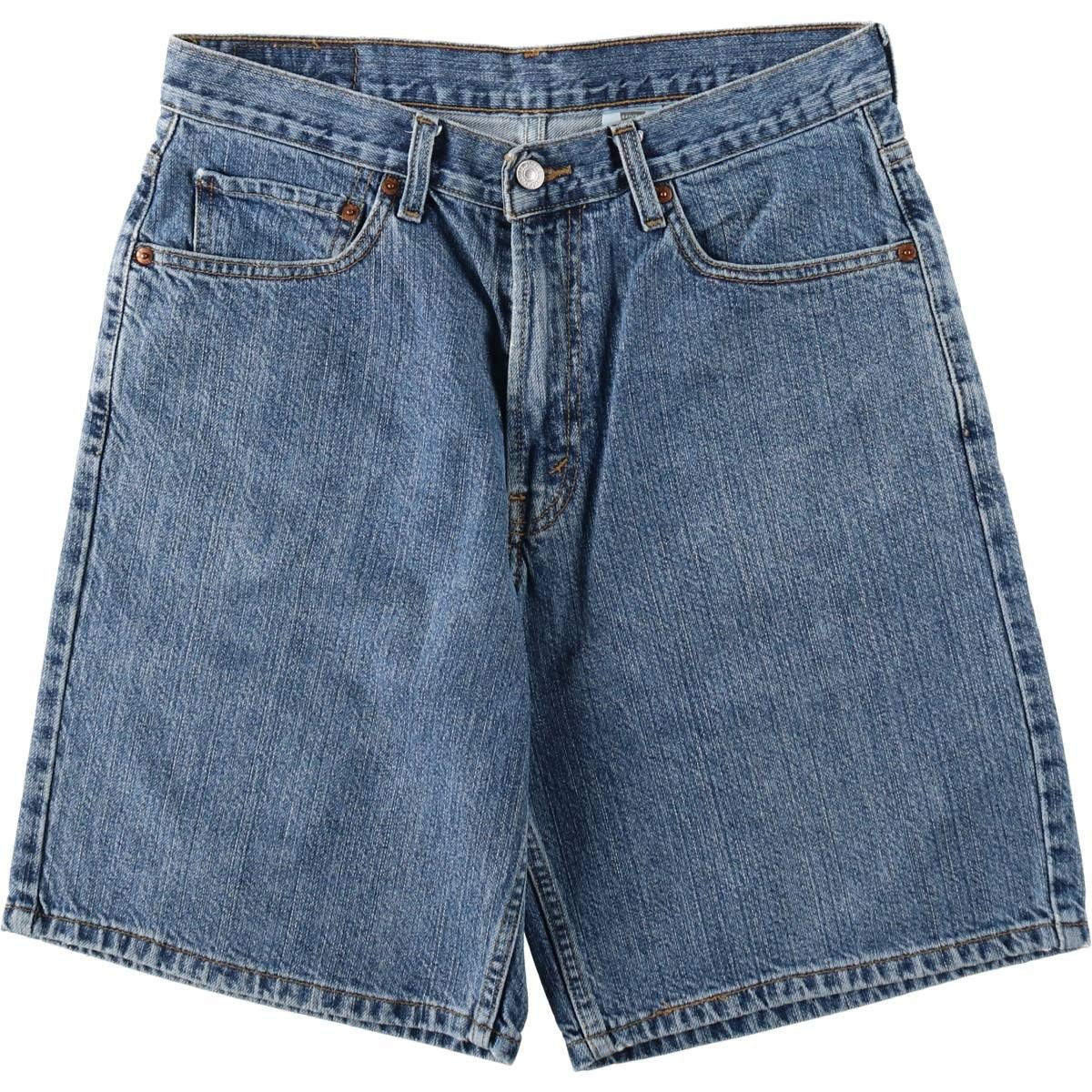 たいしょう　リーバイス550ハーフパンツ36 古着 リーバイス Levis 550 RELAXED FIT デニムショーツ ハーフパンツ