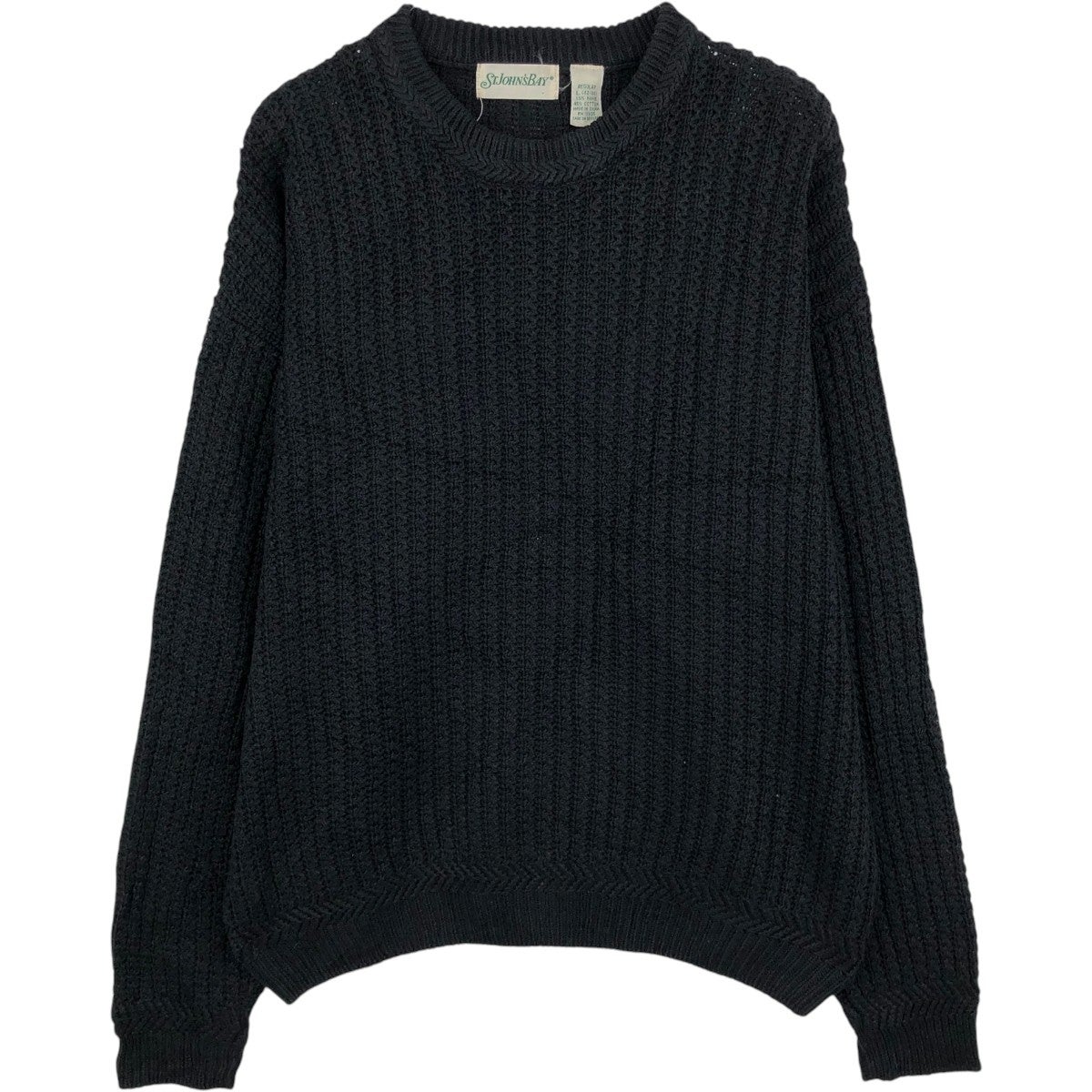 古着 90年代 セントジョンズベイ STJOHN'SBAY リブ編み ラミー×コットンニットセーター メンズL相当 ヴィンテージ/eaa654400 古着 90年代 セントジョンズベイ STJOHNSBAY リブ編み ラミー×コットン