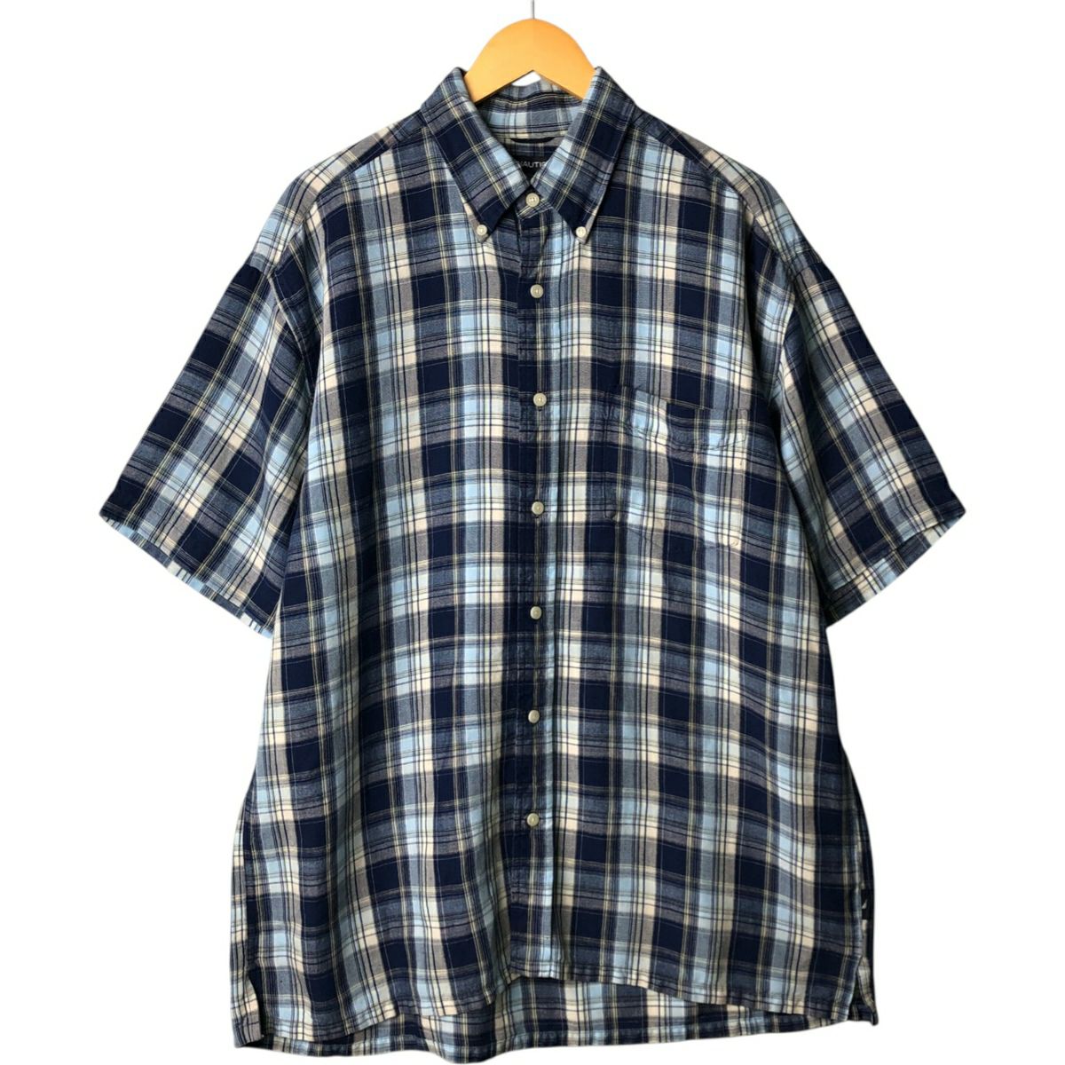 古着 00年代～ ステューシー STUSSY チェック柄 半袖 オープンカラー