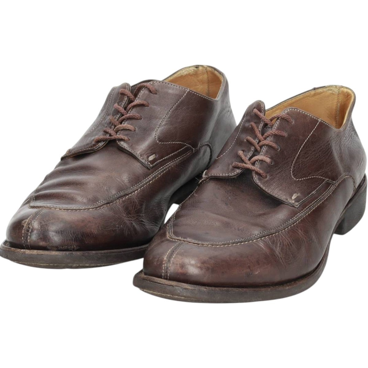 古着 パラブーツ PARA BOOT Uチップシューズ フランス製 メンズ26.0cm