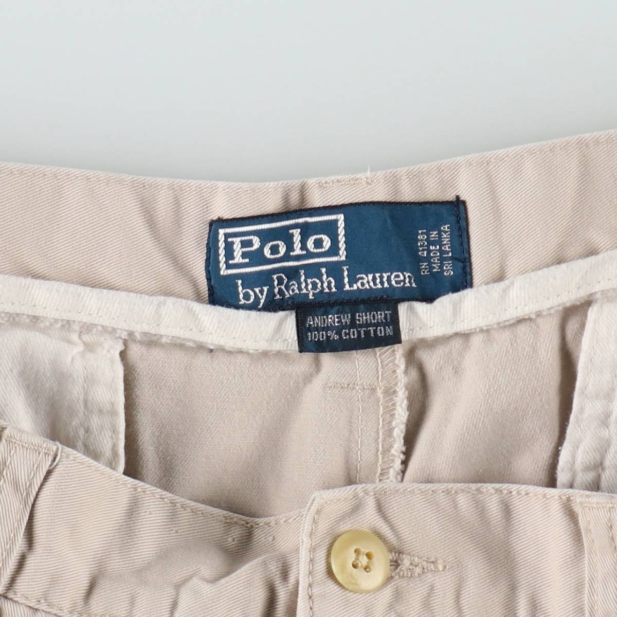 古着 ラルフローレン Ralph Lauren POLO by Ralph Lauren ANDREW SHORT
