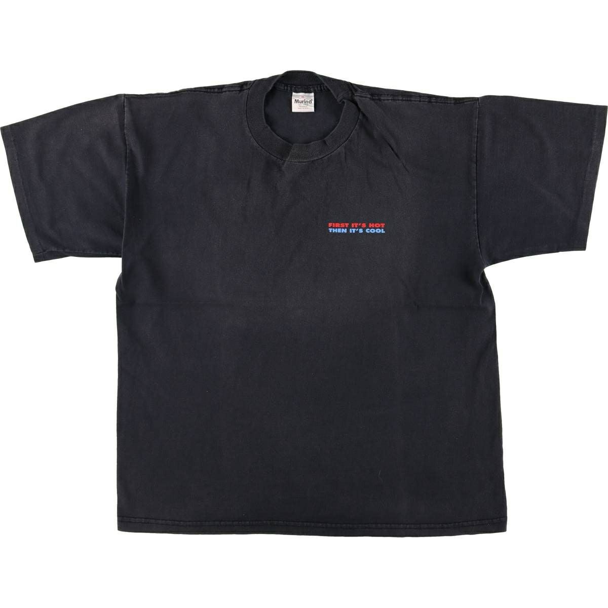 古着 90年代 MURINA メッセージプリントTシャツ USA製 メンズXL相当