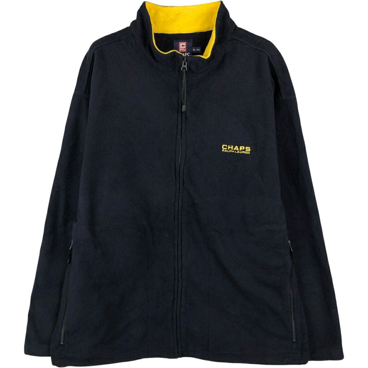 古着 ラルフローレン Ralph Lauren CHAPS チャップス ハーフジップ